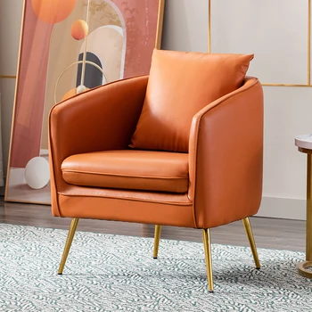 Роскошные стулья для гостиной, Дизайнерский диван, Удобное кресло для отдыха в скандинавском стиле, Современная мебель для дома Pliante MQ50KT