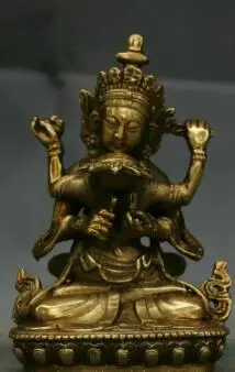 Тибетский буддизм Медь Бронза гухьясамаджа В статуе Будды Счастливого секса яб-юм